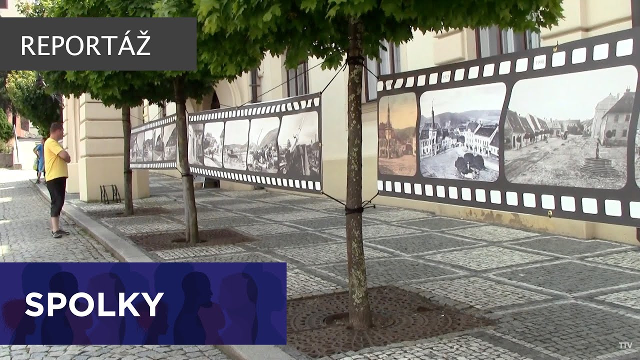 Výstava dobových fotografií v ulicích Tišnova