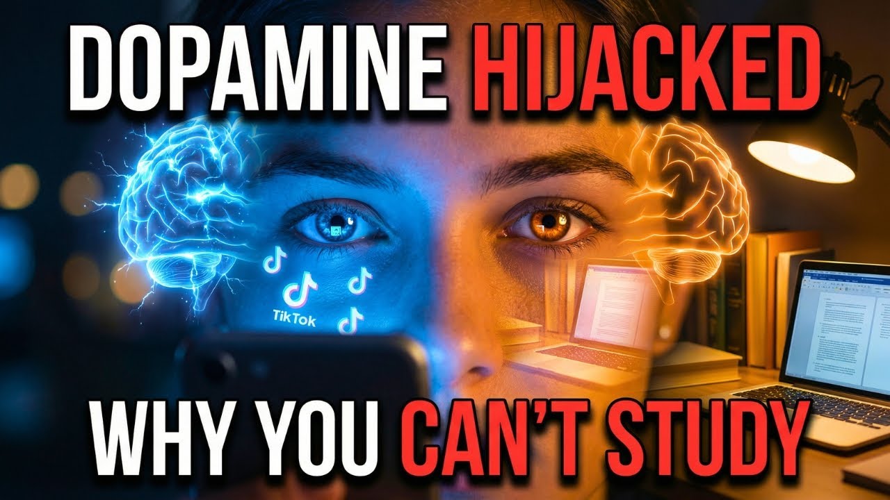 Your Brain Is Addicted to Dopamine (That’s Why You Can’t Study)