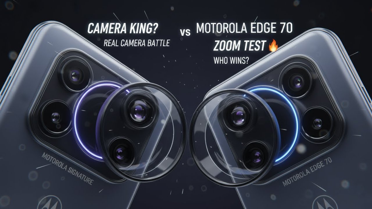Motorola Signature vs Edge 70 Camera Comparison 2026 test zoom Review in Detail price in India