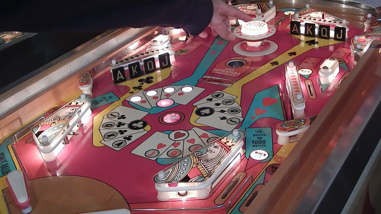 Vic Camp pinball: 1973 High Hand (Game Play Instruction) part 1