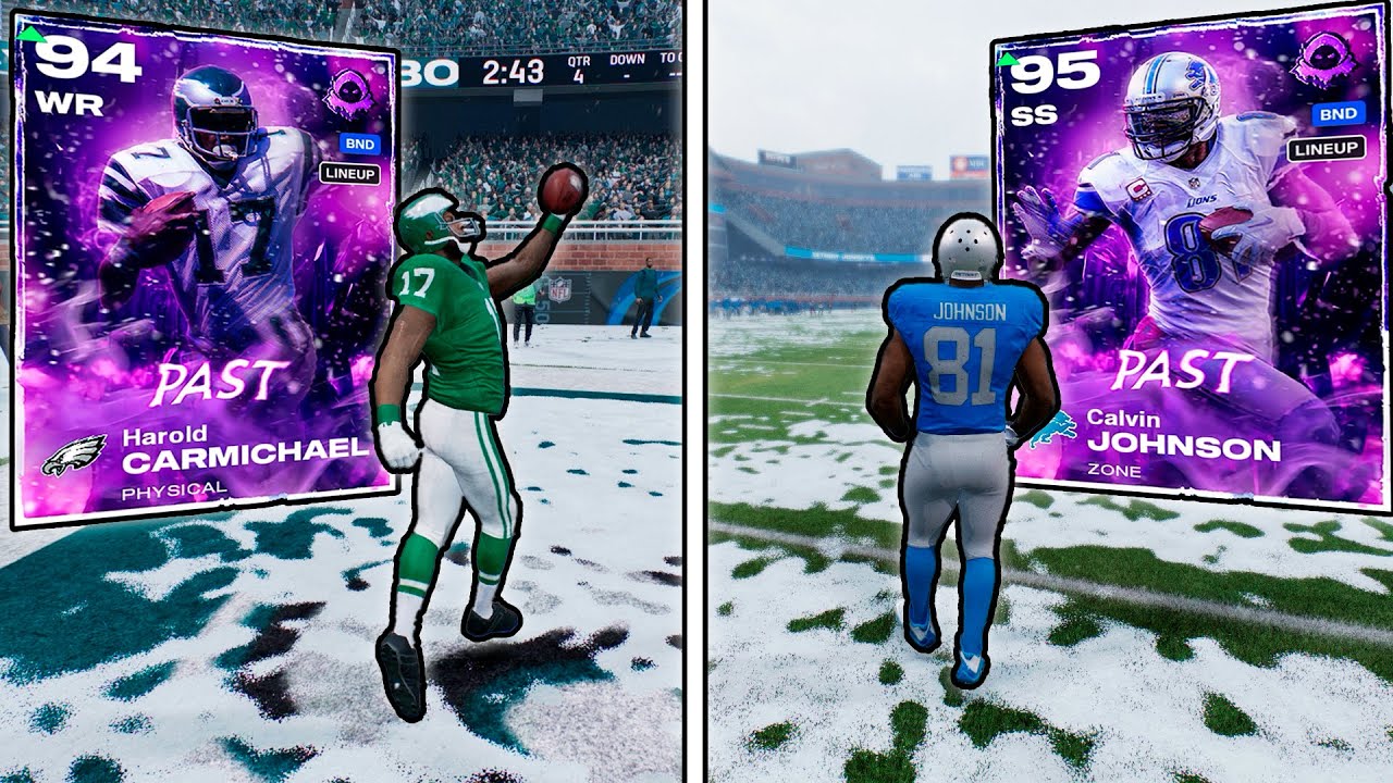 Гарольд Кармайкл и Кэлвин Джонсон вернулись, и они лучшие...