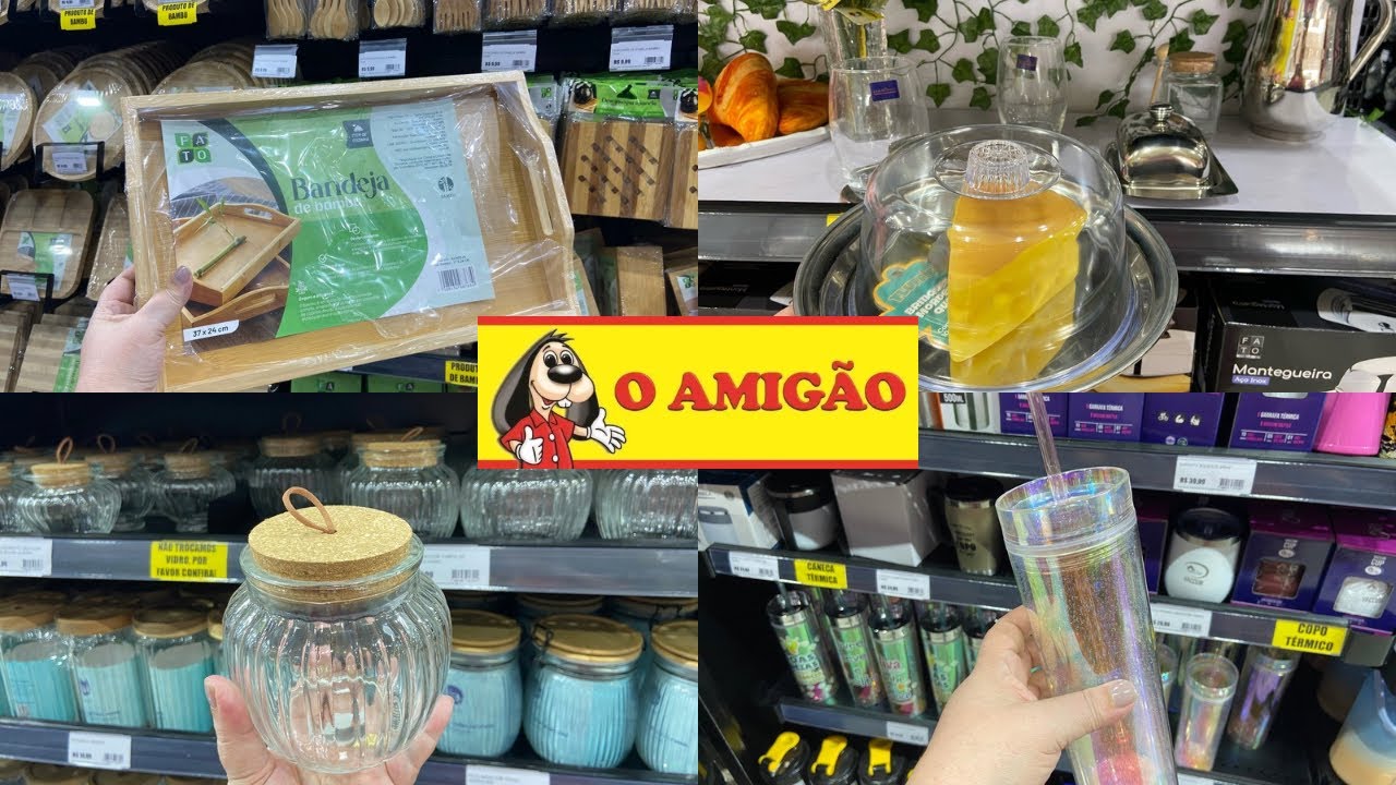 ACHADINHOS NA LOJA O AMIGÃO | UTILIDADES PARA O LAR | PARTE 1 #achadinhos #oamigão #tour #ofertas