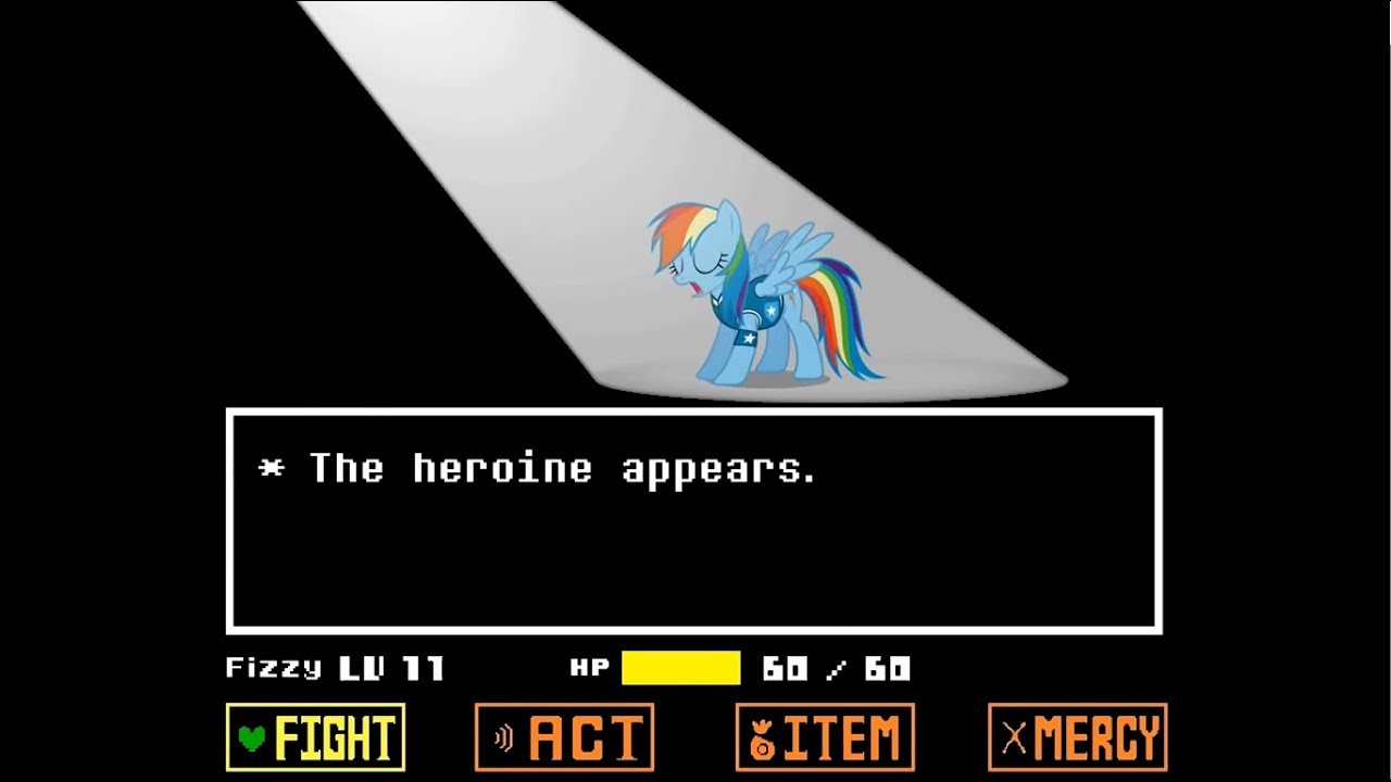 PonyTale - Battle Against a Rainbow Pony #YTPMV