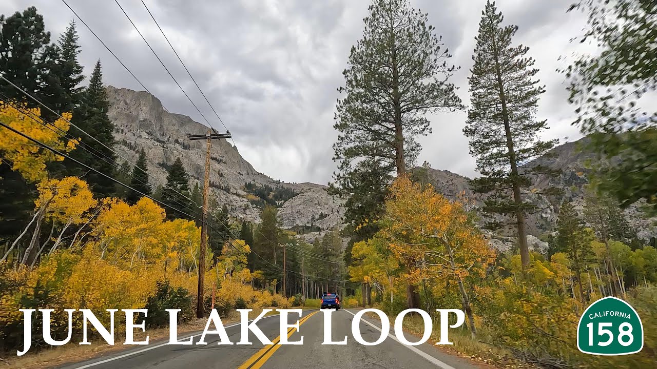 June Lake Loop - Eastern Sierra Drive Series. #easternsierra #fallcolors #california #scenicdrive
