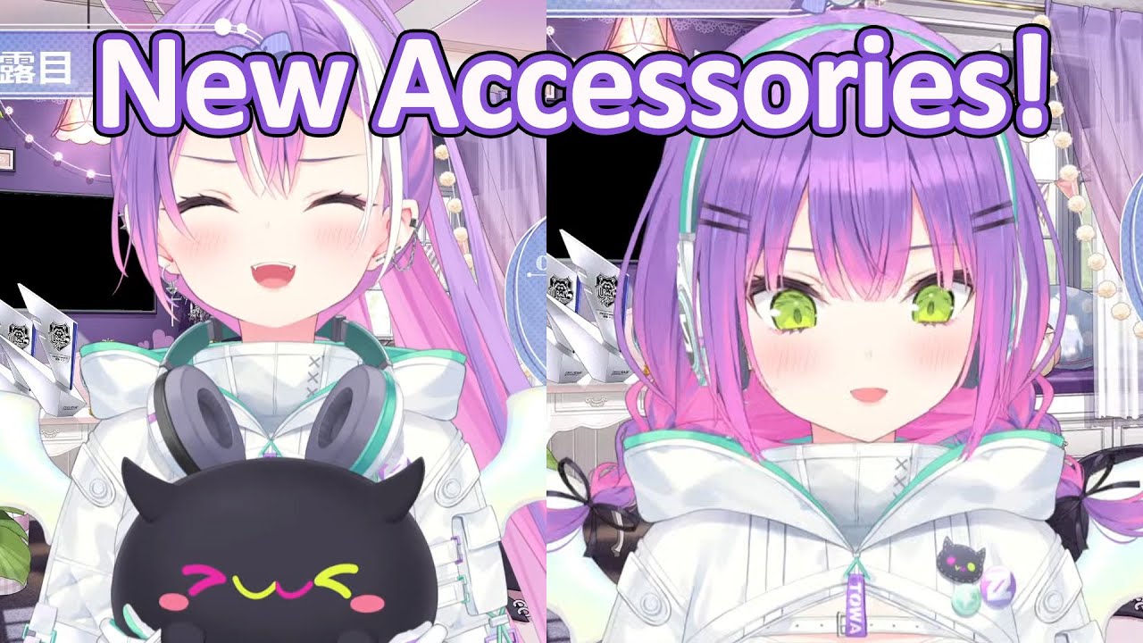 Towa Got New Accessories 【Hololive/EN Sub】
