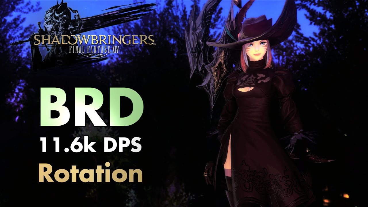 FFXIV - Bard 11.6k DPS rotation - 9 minutes (Ilvl 452)