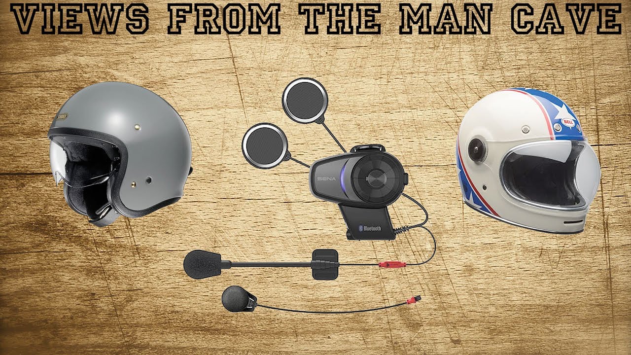 Sena 10s Bluetooth Intercom - Review & Road Test on Retro helmets