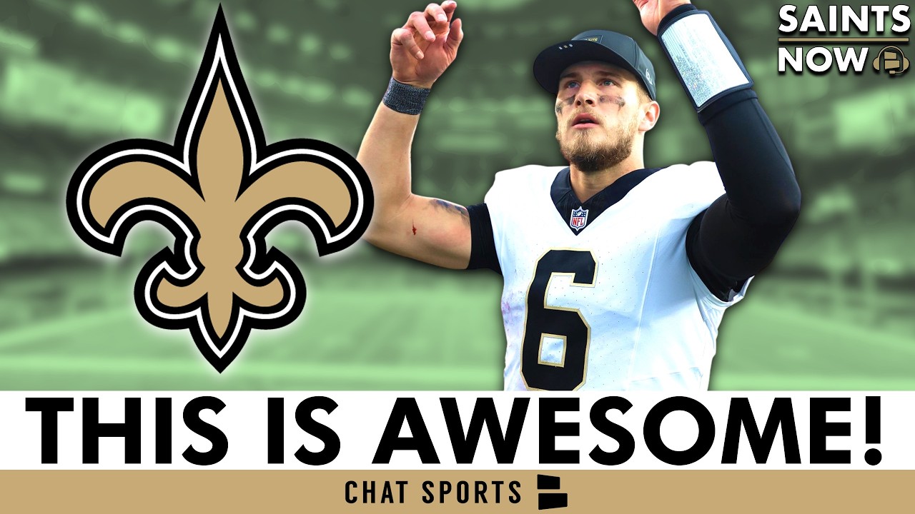 New Orleans Saints News Is AWESOME For Tyler Shough!