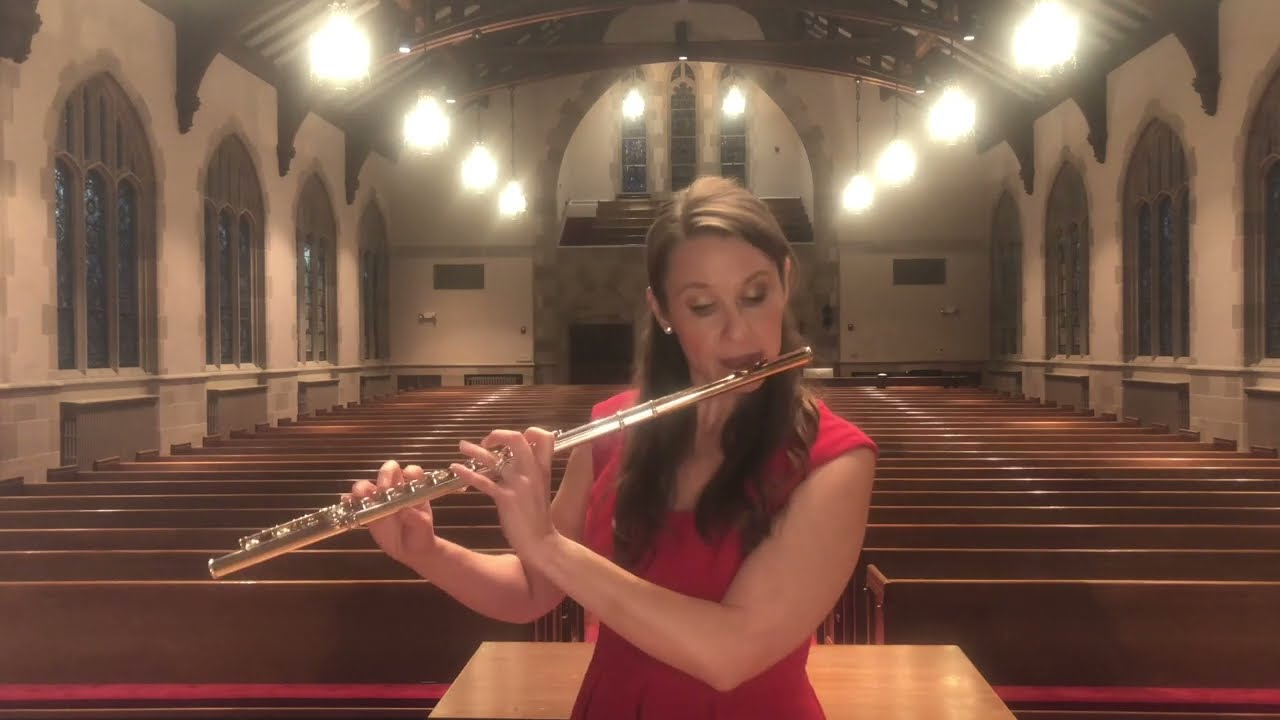 Bach Cello Suite No. 1 in G Major, BWV 1007: Courante - Jennifer Toro Mazzoni, Flute