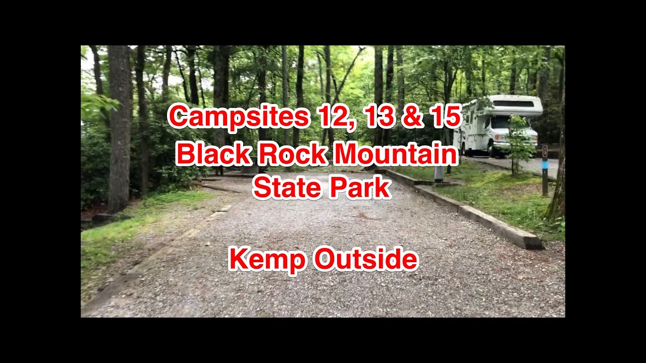 Black Rock Mountain State Park Campsites 12, 13 & 15 | Camping in Georgia | Campsite Reviews