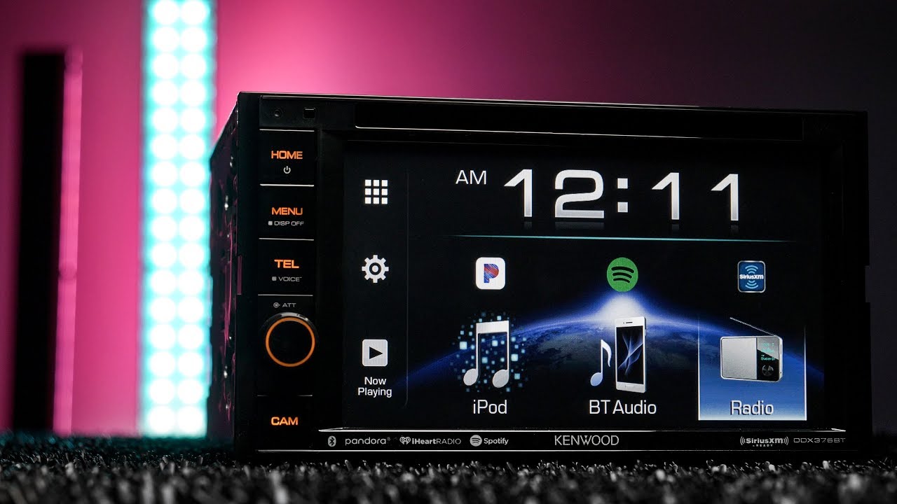 Kenwood DDX376BT - Double DIN, Bluetooth, DVD Stereo