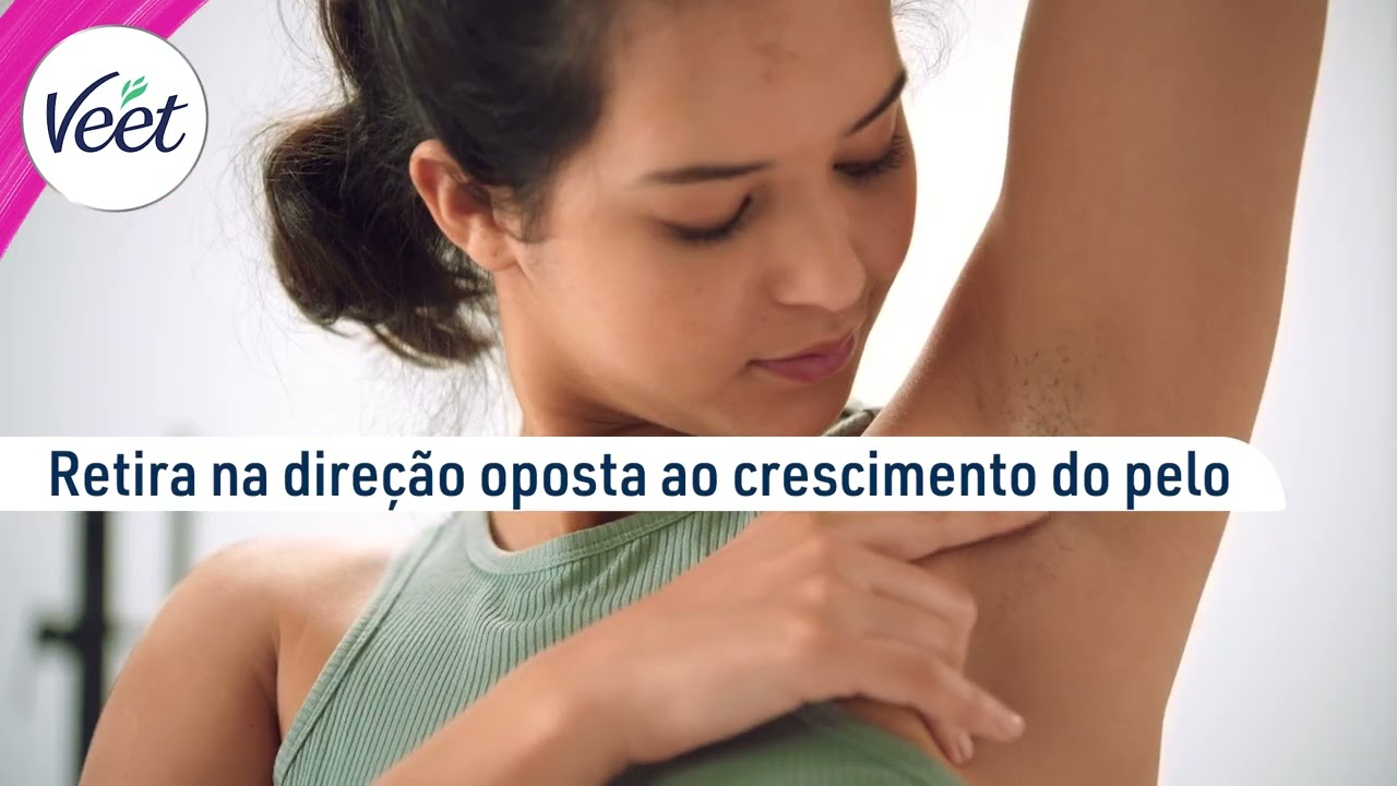 Veet - Depilar Zona de Axilas e Bikini com Bandas de Cera Frias