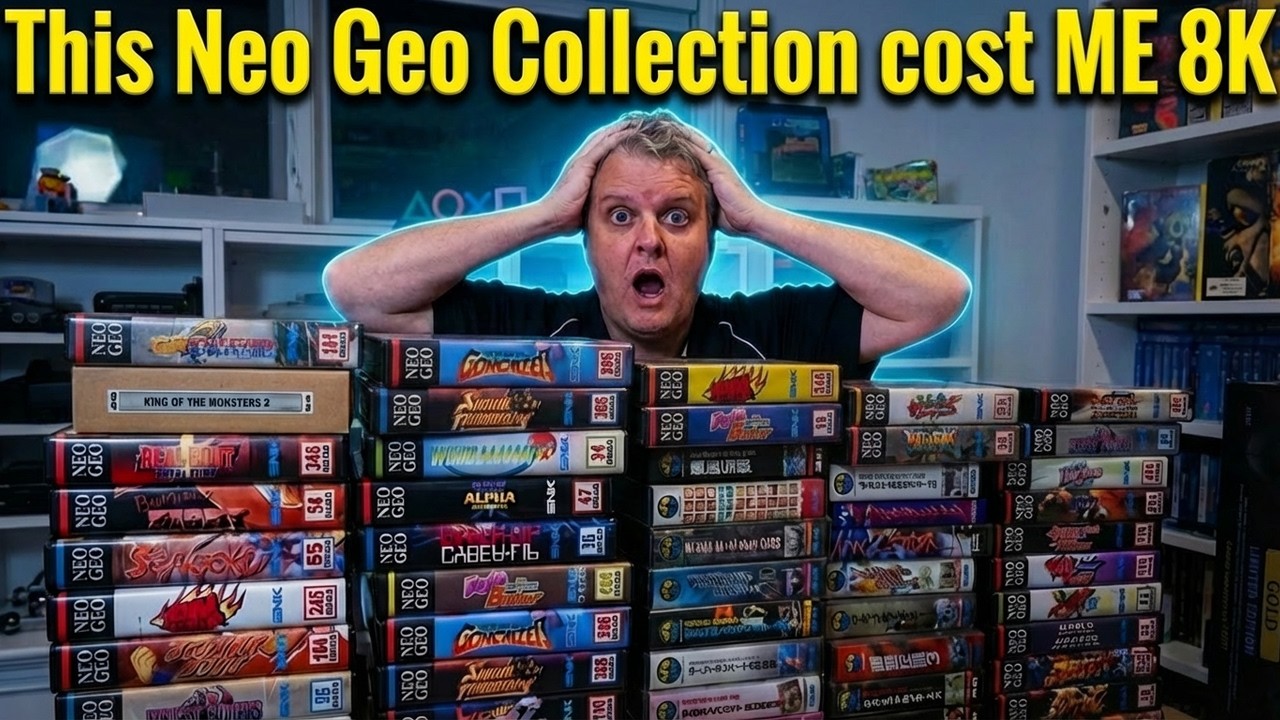 WOW!! I Spent $8K on A NEO GEO Collection Pickup.