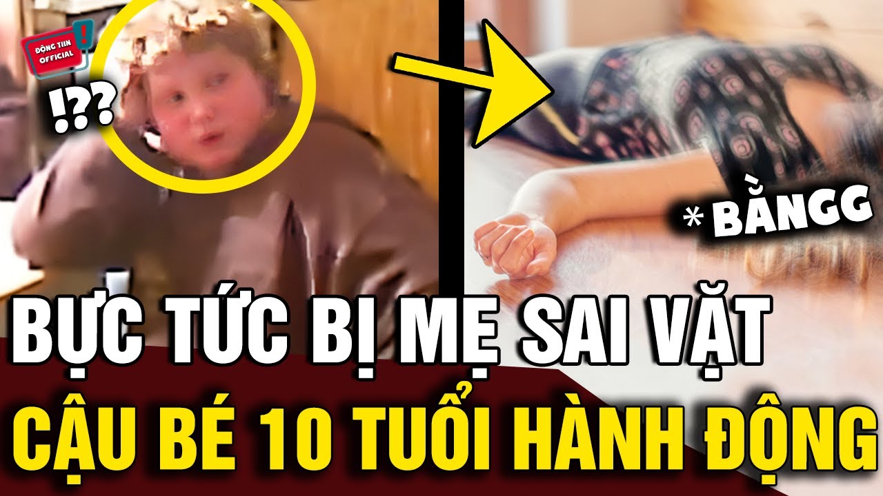 Bực tức vì 'BỊ SAI VẶT', cậu bé 10 TUỔI đoạt mạng chính 'MẸ RUỘT CỦA MÌNH' | Động Tiin
