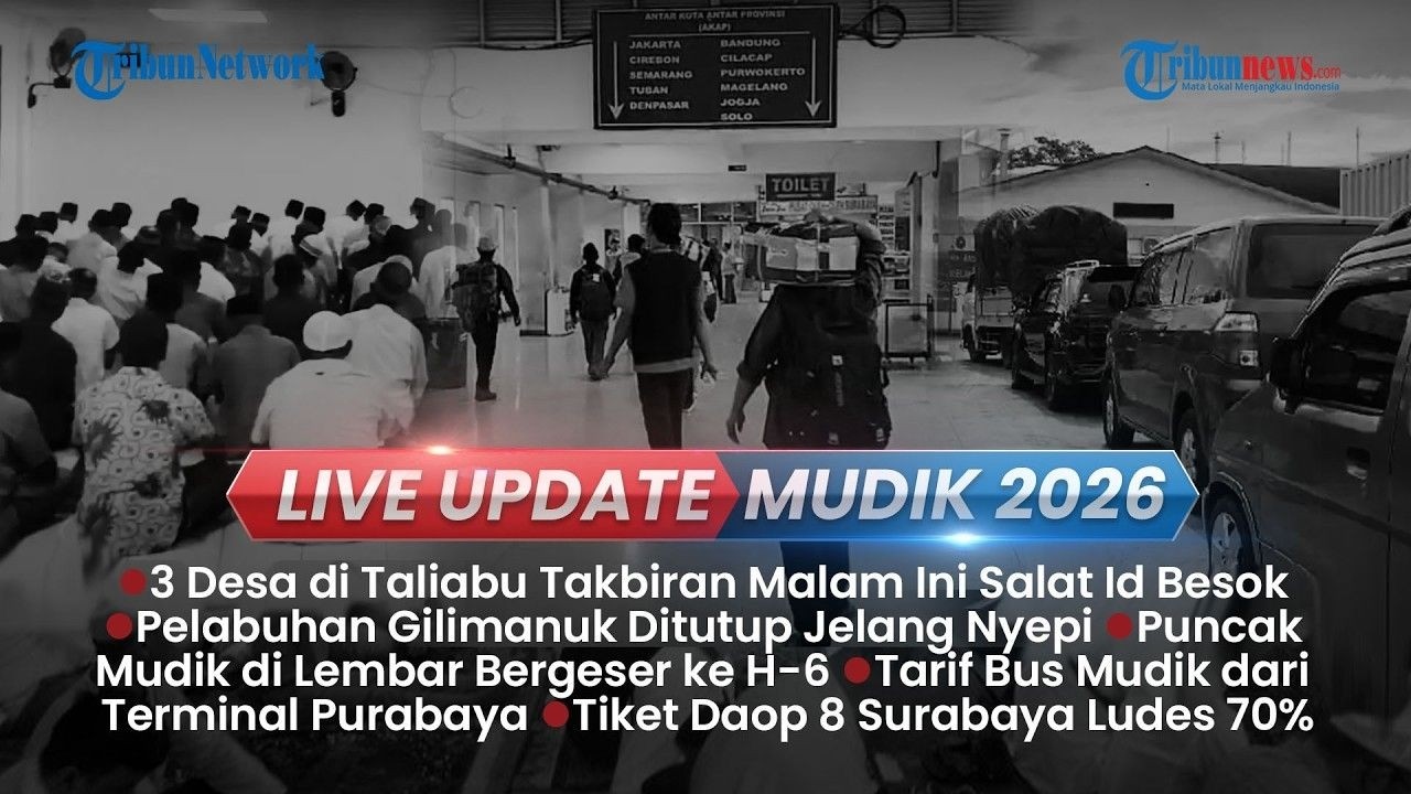 🔴LIVE UPDATE SIANG:Tiga Desa di Taliabu Takbiran Malam Ini, Situasi Pelabuhan Gilimanuk Jelang Nyepi