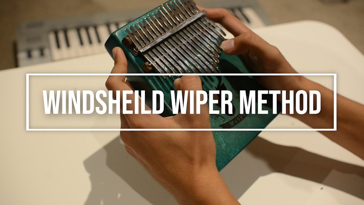 Windshield Wiper Method - Kalimba Lesson Tutorial