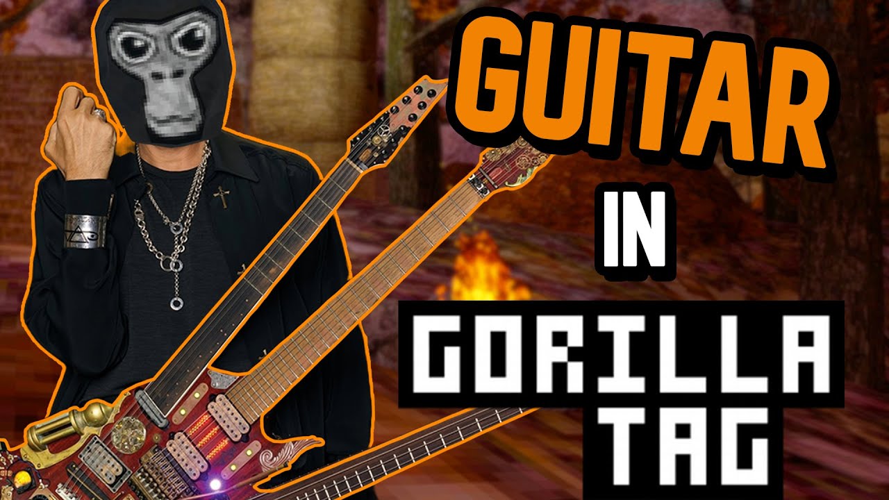 ЗАВОРАЖИВАЮ людей с моей ГИТАРОЙ в GORILLA TAG!