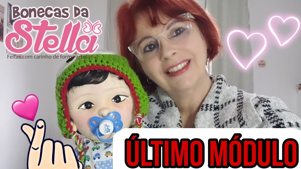 Aula da Confecção do Bebê Super Fofo novo molde - Último módulo