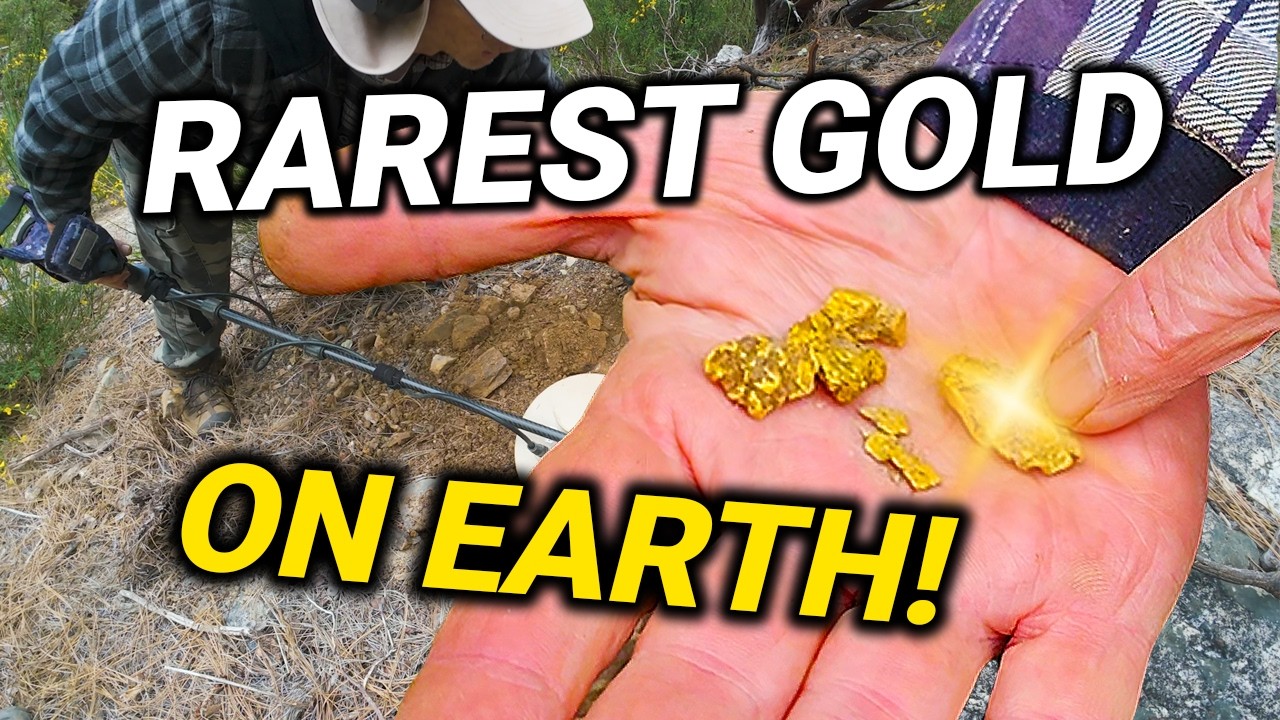 The rarest gold on earth was right under our feet