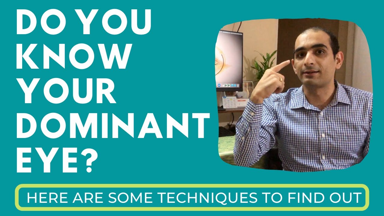 Eye Dominance test | How to determine dominant eye | Vision for sports | Sina Motallebi
