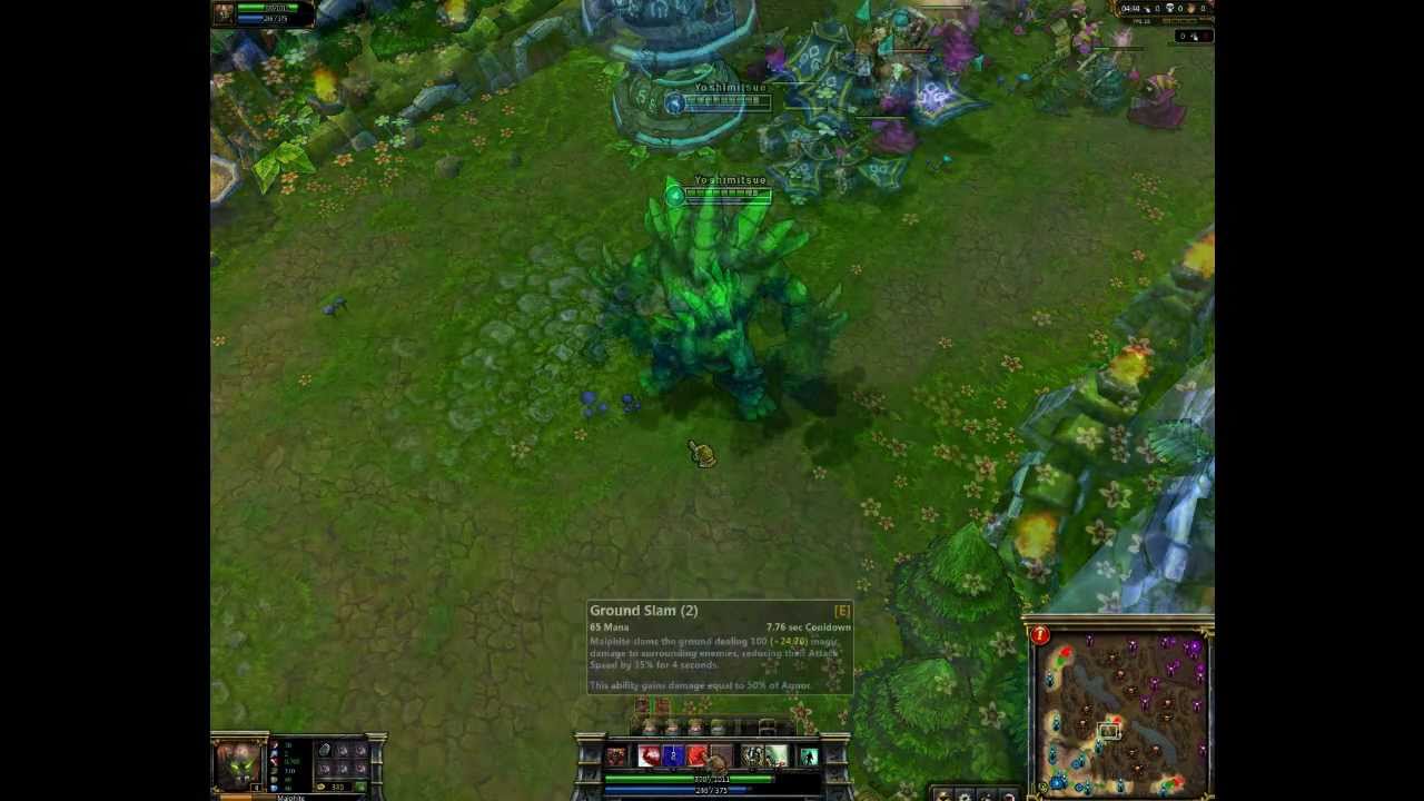 League of Legends Shamrock Malphite Skin Spotlight