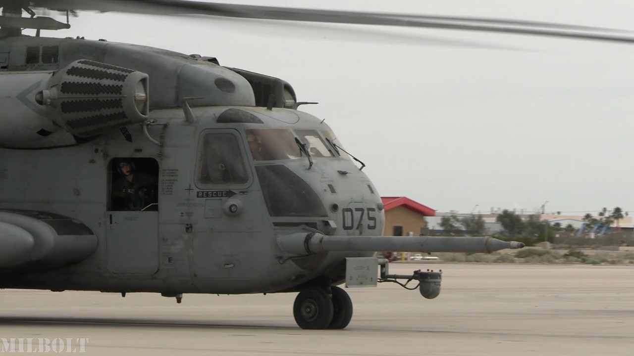 Ciężki transport piechoty morskiej USA: operacje lotnicze CH-53E Super Stallion