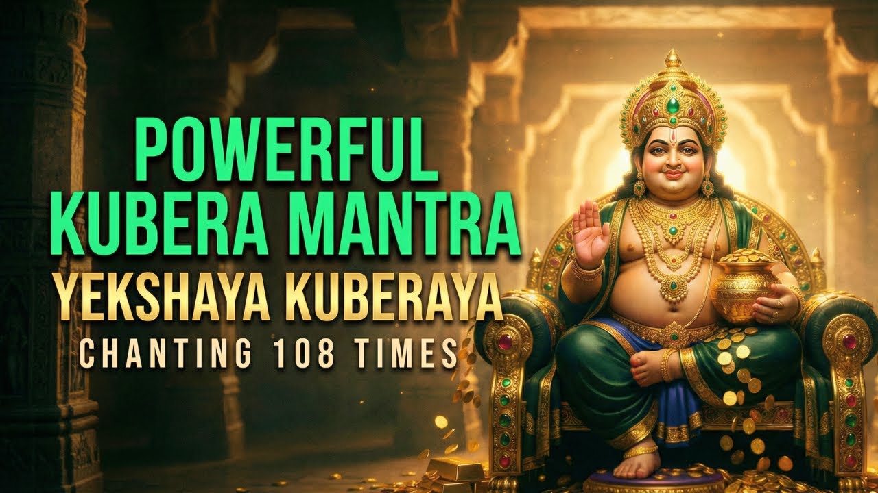 Powerful Yakshaya Kuberaya Mantra 108 Times | Ultimate Mantra for Abundance Wealth & Prosperity