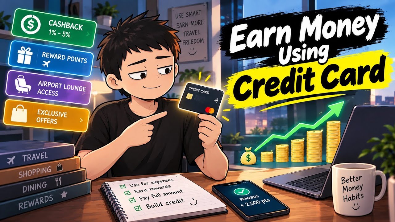 How to earn money using credit card? (without going into debt)