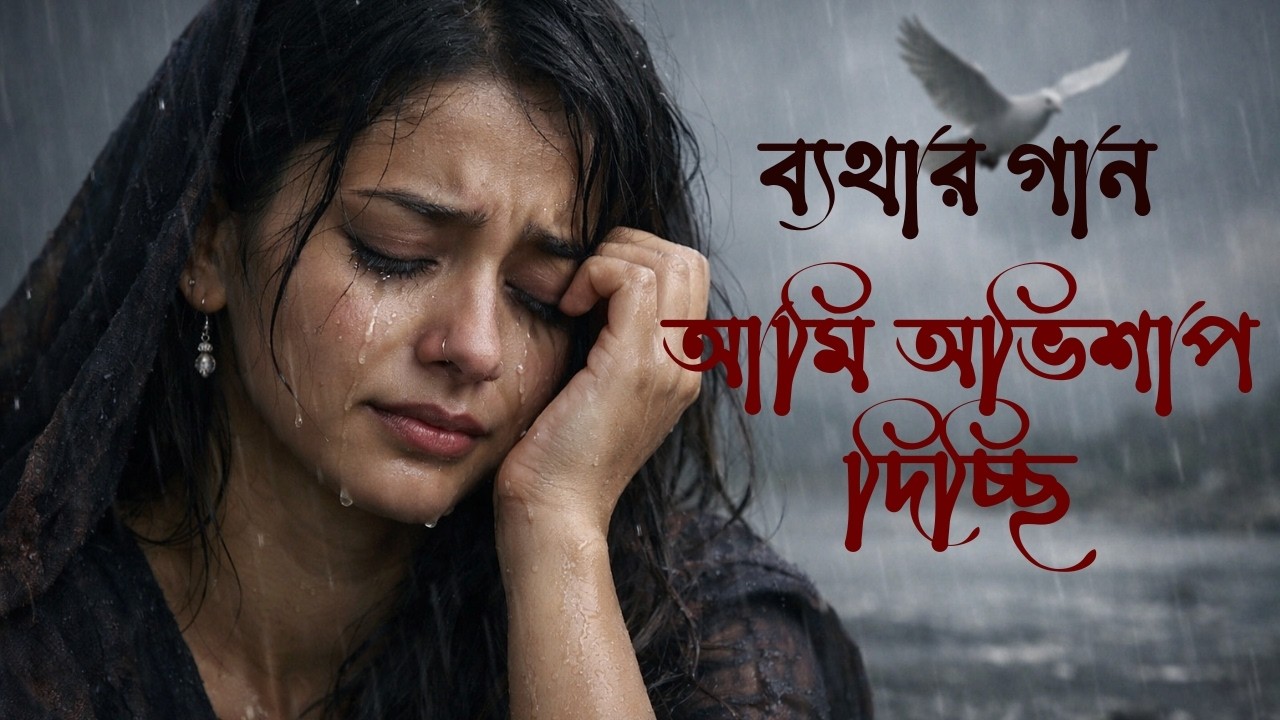 🎶বেদনার গান💔: আমি অভিশাপ দিচ্ছি। ♫♪♬ #sad #sadmusic #sadsongs #love #music