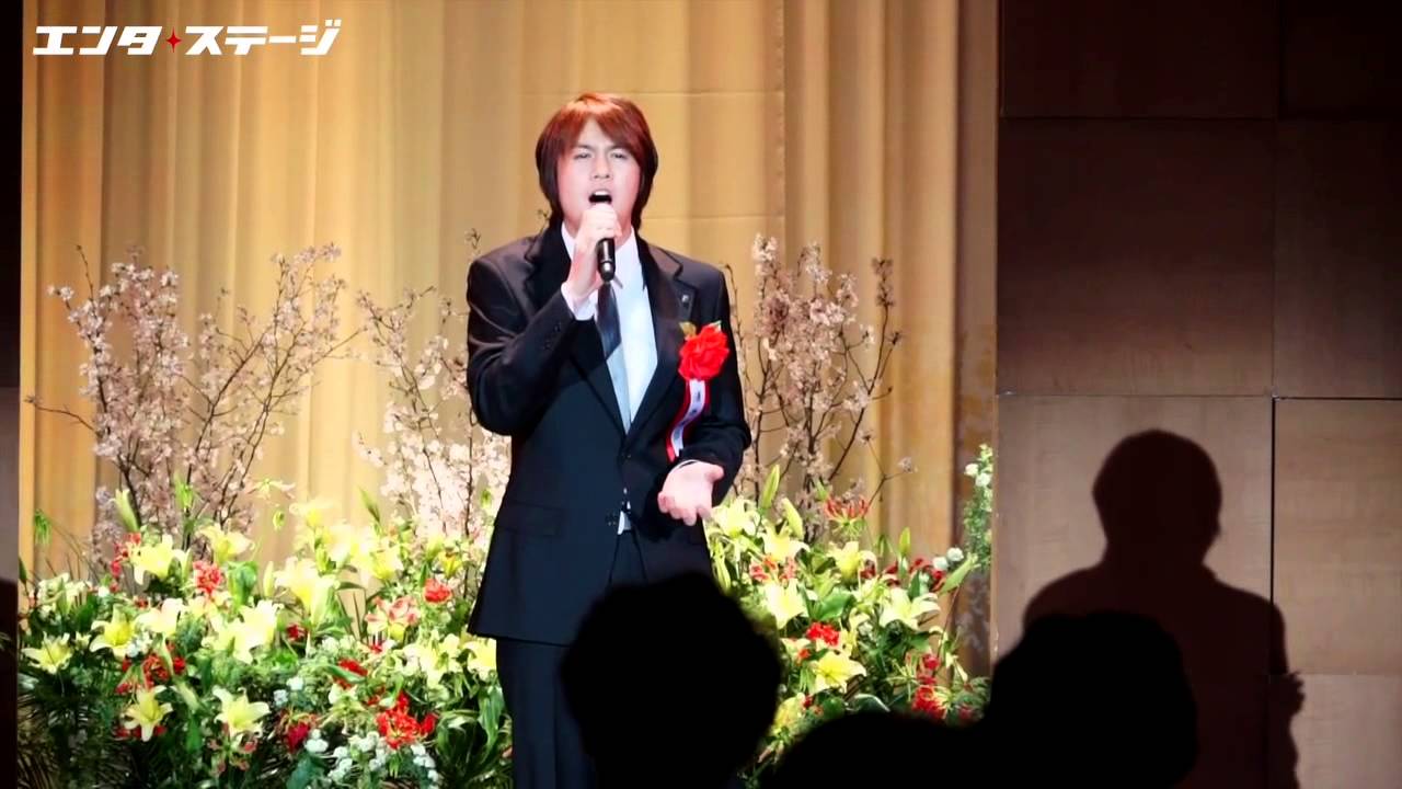【貴重】浦井健治が『アルジャーノンに花束を』を熱唱！読売演劇大賞贈賞式