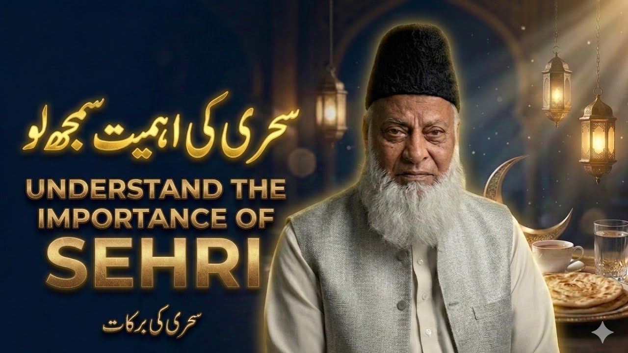 Sehri Karna Kyun Zaroori Hai? | Dr Israr Ahmed #video #explore #islam #ramdan #ramzan #viral #fyp 