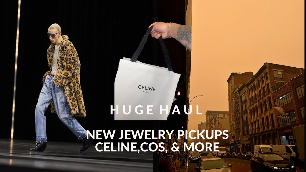 HUGE HAUL | New CELINE, COS, & More Pickups| & SoHo | Ariel Rosado