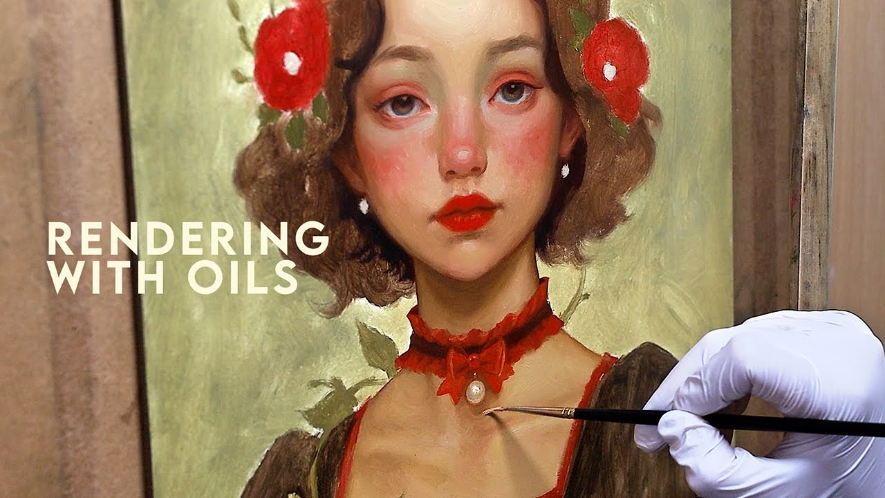 Fairytale Oil Painting 🧚 PT 2: RENDERING