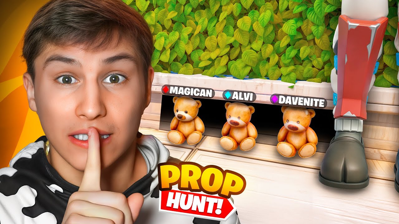 JONZY spielt das ERSTE Mal PROP HUNT auf einer FARM!