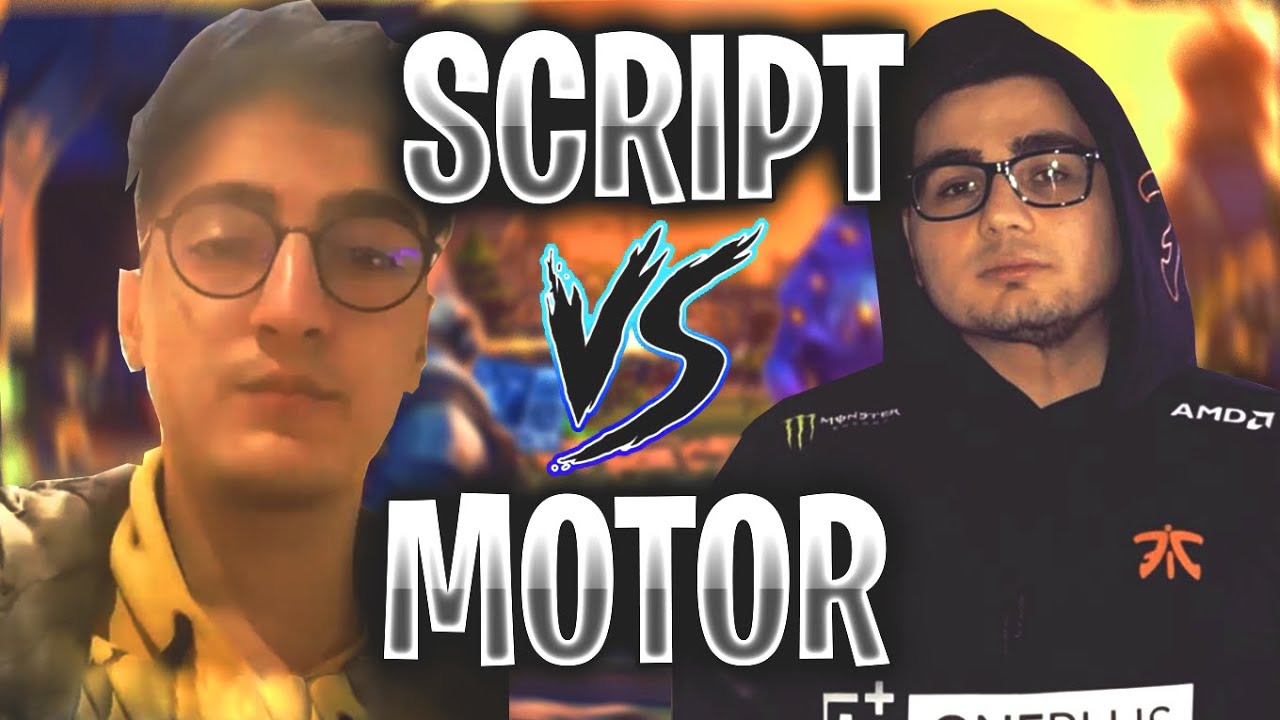 SCRIPT VS MOTOR | Fortnite creative 1 vs 1
