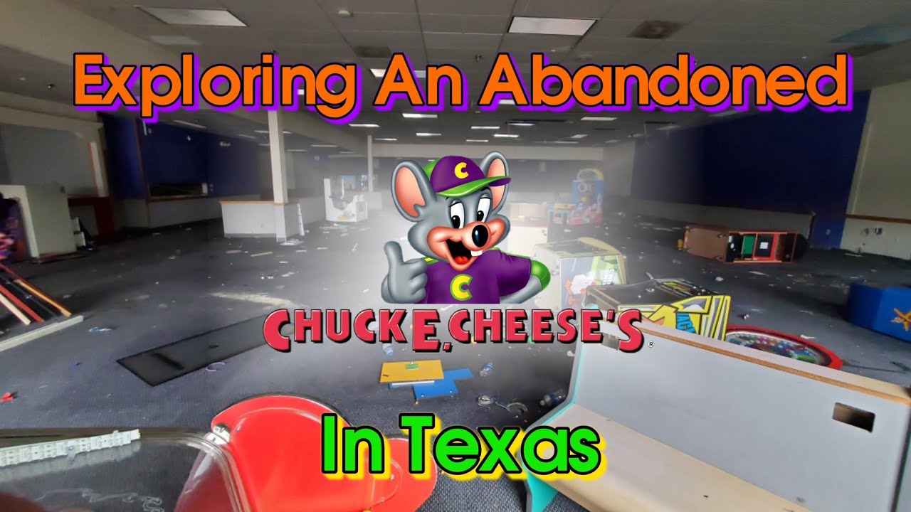 Исследуем заброшенную сыроварню Chuck E. Cheese в Техасе