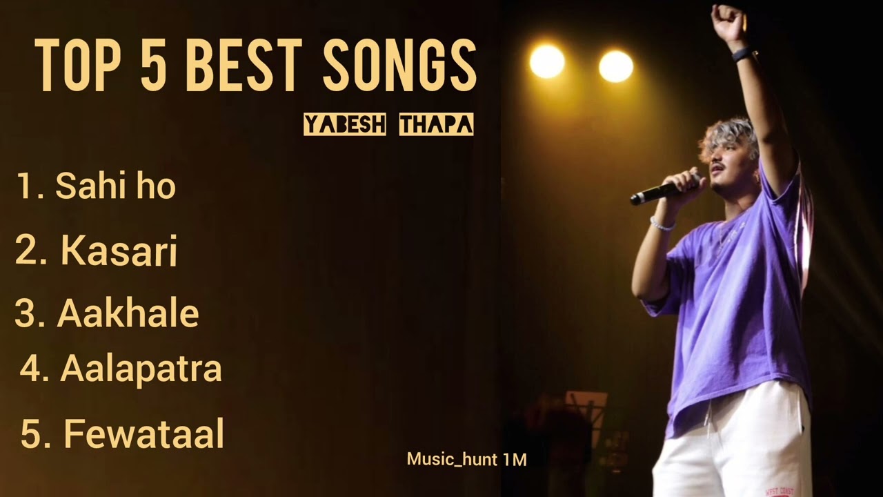 yabesh thapa collection || Top 5 best songs collection 2025||
