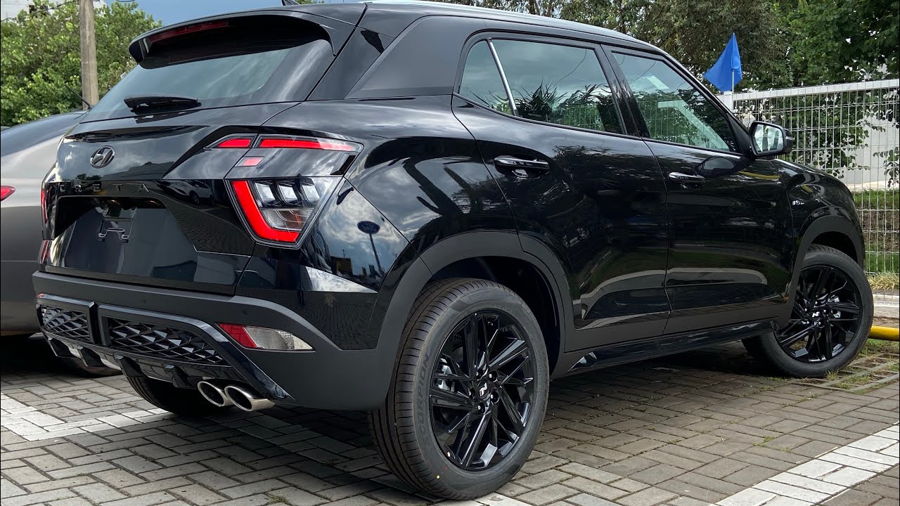 NOVO CRETA 2024 NLINE 2.0 BLACK EDITION LIMITADO EM 900 UNIDADES! SUV EXCLUSIVO NA VERSÃO MAIS TOP!