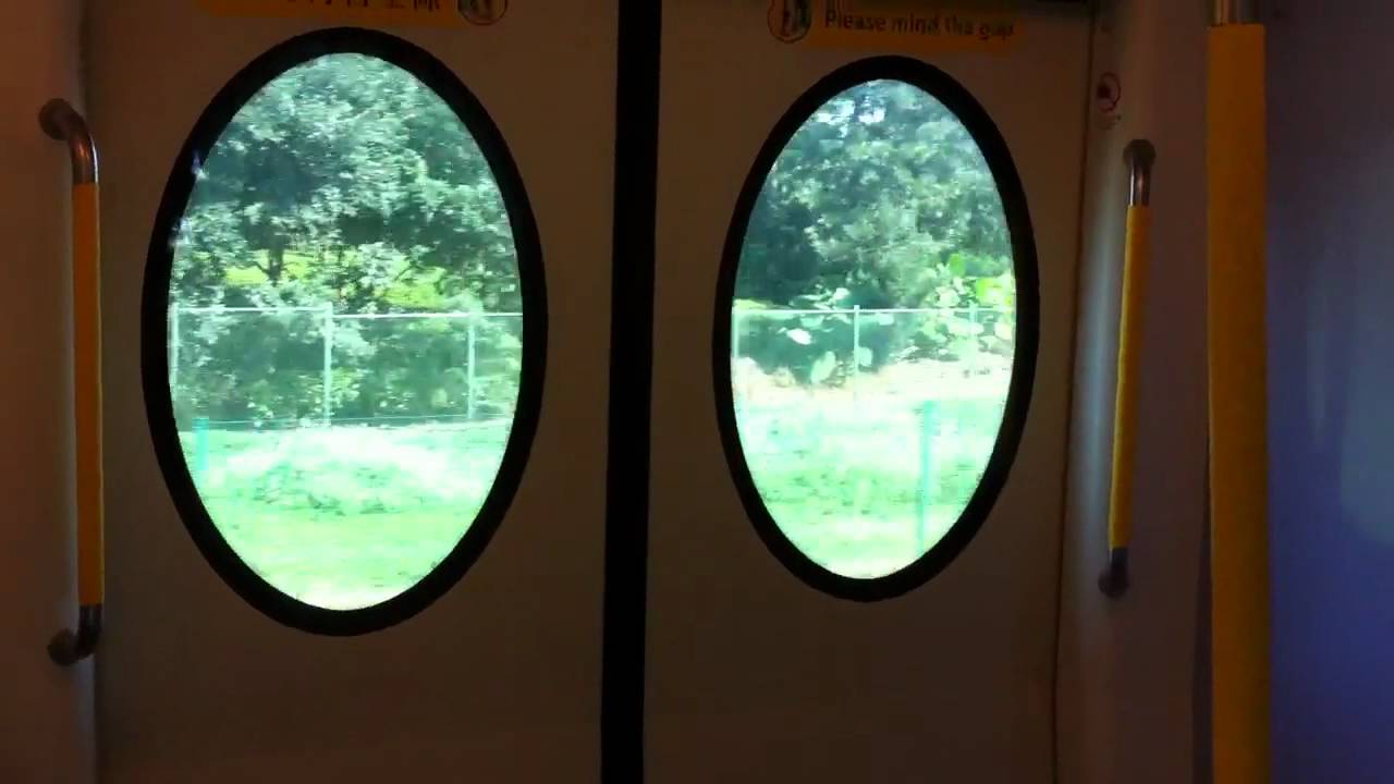 [MTR] Q504 train ride from Sunny Bay to Disneyland Resort (
