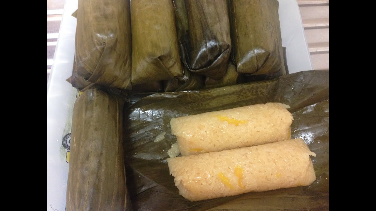 នំអន្សមខ្នោរ (khmer dessert)