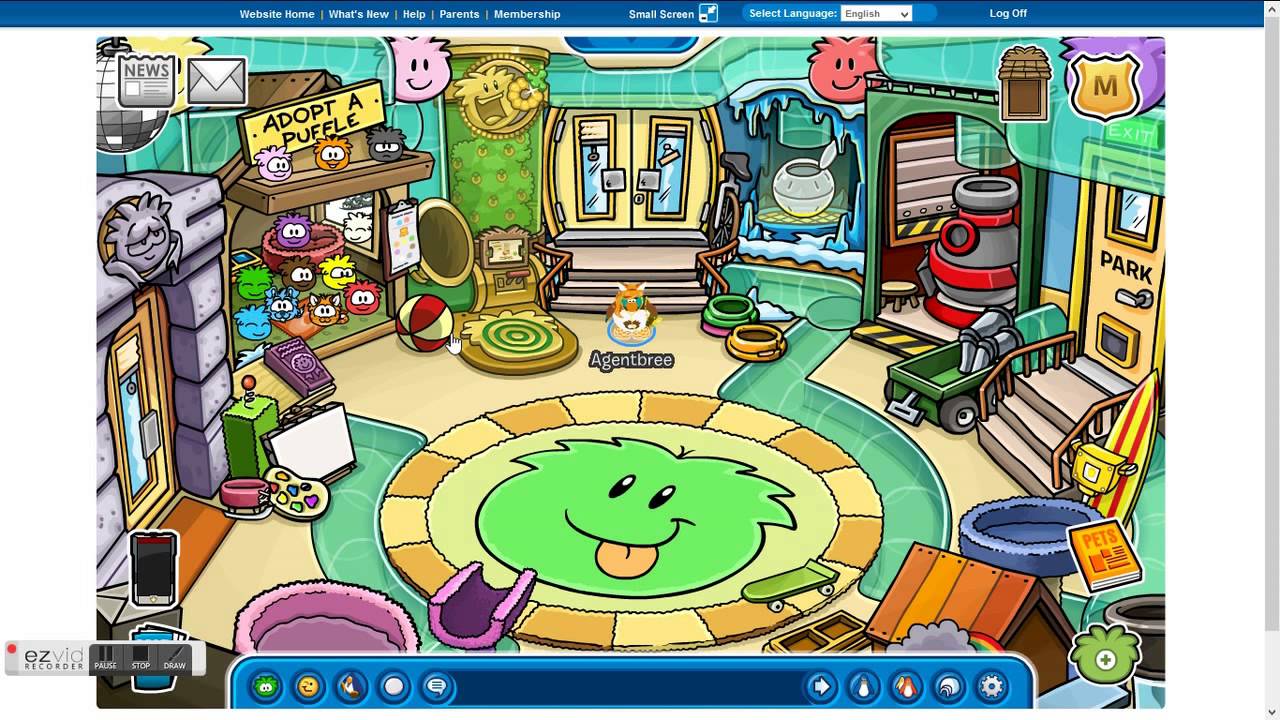 Getting A Dog Puffle in Club Penguin