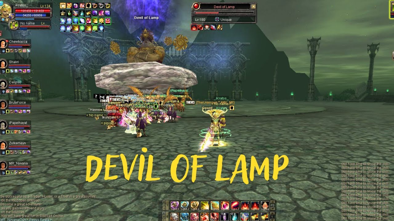 Silkroad Online LegendXXIII Devil Of Lamp 180Lv Unique