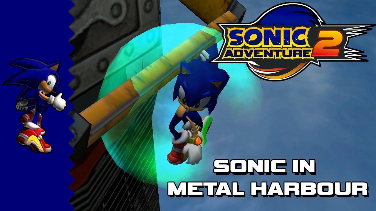 Sonic Adventure 2 - Sonic in Metal Harbour