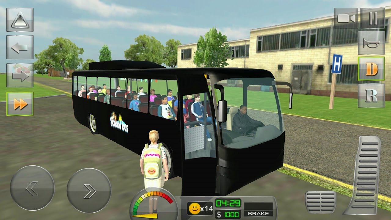 School Bus Driver 3D Simulator Android Gameplay #20