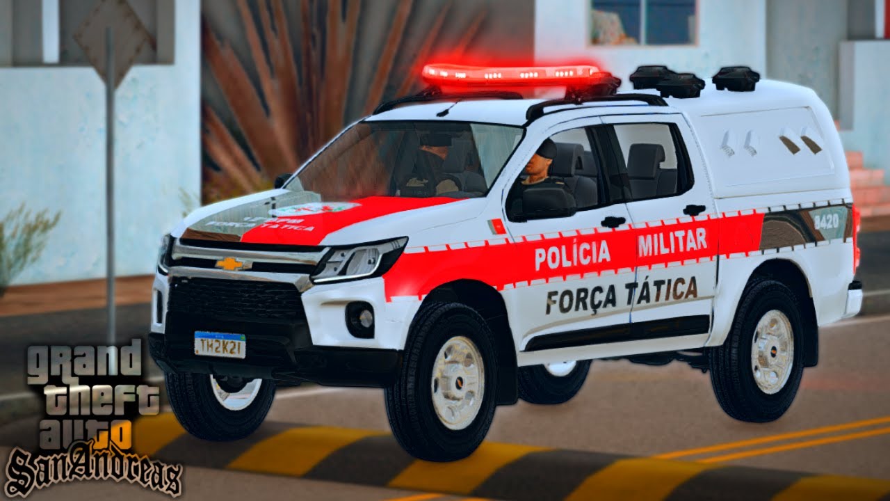 🚔 GTA San Andreas Mod Polícia da Paraíba (PMPB) Estável e Sem Crash!