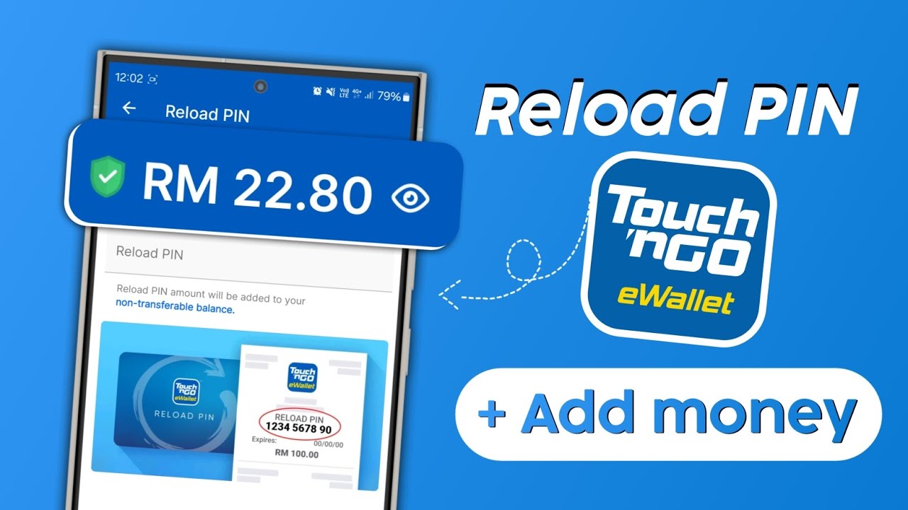 How To Add Money Touch N Go ewallet | Reload touch n go ewallet