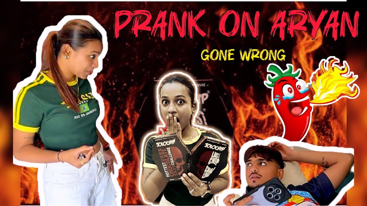 #vlog96 Prank on Aryan🫠😂| kiti spicey ahe aryan🥵🤬| mummy nko plss😭 | pooja & Aryan