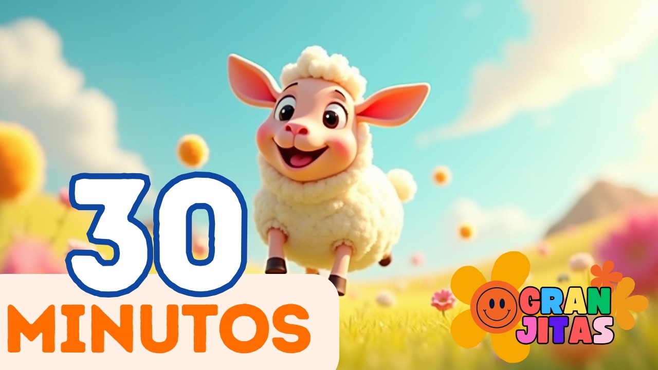 Lana la Ovejita 🐑 | Canciones Infantiles para Jugar y Aprender