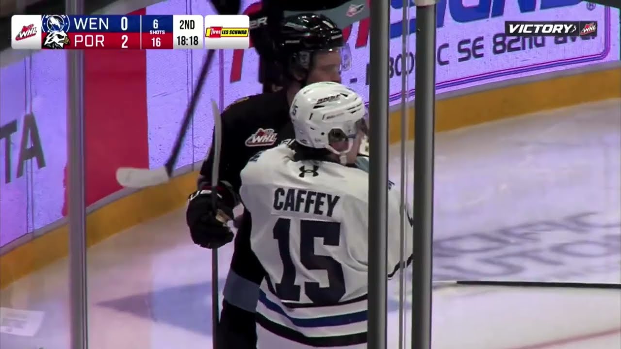 WHL Fights & heated moments 1/30/26