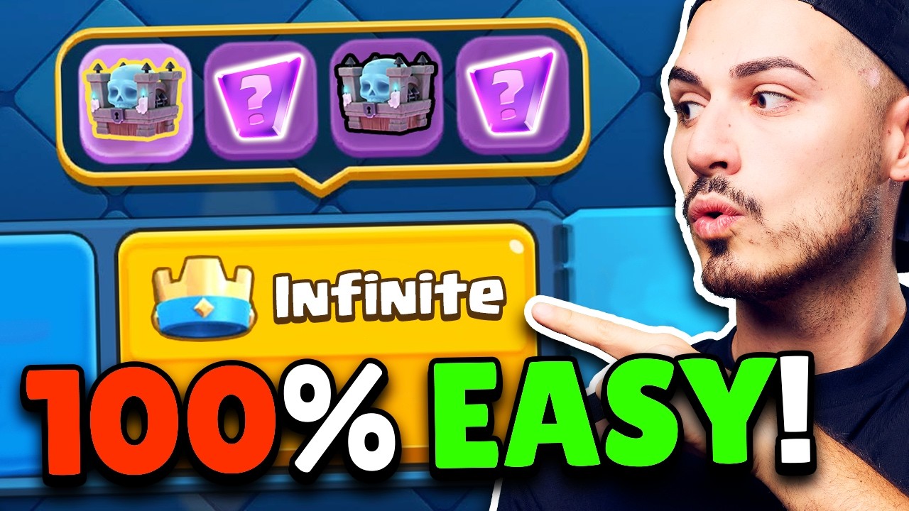FUNZIONA 100%... INFINITE CORONE = EVO e BAULI GRATIS! 👑 Clash Royale ITA